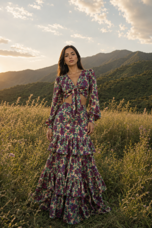Camila - Verde y Morado